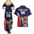 Custom USA Rugby Couples Matching Summer Maxi Dress and Hawaiian Shirt American Eagle With USA Flags - Wonder Print Shop