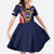 Custom USA Rugby Family Matching Off Shoulder Maxi Dress and Hawaiian Shirt American Eagle With USA Flags - Wonder Print Shop