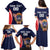 Custom USA Rugby Family Matching Puletasi and Hawaiian Shirt American Eagle With USA Flags - Wonder Print Shop