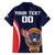 Custom USA Rugby Family Matching Puletasi and Hawaiian Shirt American Eagle With USA Flags - Wonder Print Shop