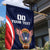 Custom USA Rugby Garden Flag American Eagle With USA Flags - Wonder Print Shop