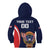 Custom USA Rugby Kid Hoodie American Eagle With USA Flags - Wonder Print Shop