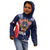 Custom USA Rugby Kid Hoodie American Eagle With USA Flags - Wonder Print Shop