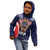 Custom USA Rugby Kid Hoodie American Eagle With USA Flags - Wonder Print Shop