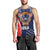 Custom USA Rugby Men Tank Top American Eagle With USA Flags - Wonder Print Shop