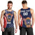 Custom USA Rugby Men Tank Top American Eagle With USA Flags - Wonder Print Shop