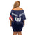 Custom USA Rugby Off Shoulder Short Dress American Eagle With USA Flags - Wonder Print Shop