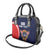 Custom USA Rugby Shoulder Handbag American Eagle With USA Flags