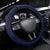 USA Rugby Steering Wheel Cover American Eagle With USA Flags