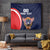 Custom USA Rugby Tapestry American Eagle With USA Flags