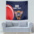 Custom USA Rugby Tapestry American Eagle With USA Flags