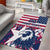 Custom USA Rugby Area Rug Pacific Go Eagles 2024 - Wonder Print Shop