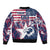 Custom USA Rugby Bomber Jacket Pacific Go Eagles 2024 - Wonder Print Shop