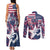 Custom USA Rugby Couples Matching Tank Maxi Dress and Long Sleeve Button Shirt Pacific Go Eagles 2024 - Wonder Print Shop