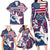 Custom USA Rugby Family Matching Long Sleeve Bodycon Dress and Hawaiian Shirt Pacific Go Eagles 2024 - Wonder Print Shop