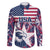 Custom USA Rugby Family Matching Long Sleeve Bodycon Dress and Hawaiian Shirt Pacific Go Eagles 2024 - Wonder Print Shop