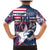 Custom USA Rugby Family Matching Mermaid Dress and Hawaiian Shirt Pacific Go Eagles 2024 - Wonder Print Shop