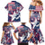 Custom USA Rugby Family Matching Mermaid Dress and Hawaiian Shirt Pacific Go Eagles 2024 - Wonder Print Shop