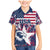 Custom USA Rugby Family Matching Mermaid Dress and Hawaiian Shirt Pacific Go Eagles 2024 - Wonder Print Shop