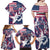 Custom USA Rugby Family Matching Off Shoulder Maxi Dress and Hawaiian Shirt Pacific Go Eagles 2024 - Wonder Print Shop