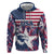 Custom USA Rugby Hoodie Pacific Go Eagles 2024 - Wonder Print Shop