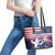 Custom USA Rugby Leather Tote Bag Pacific Go Eagles 2024 - Wonder Print Shop