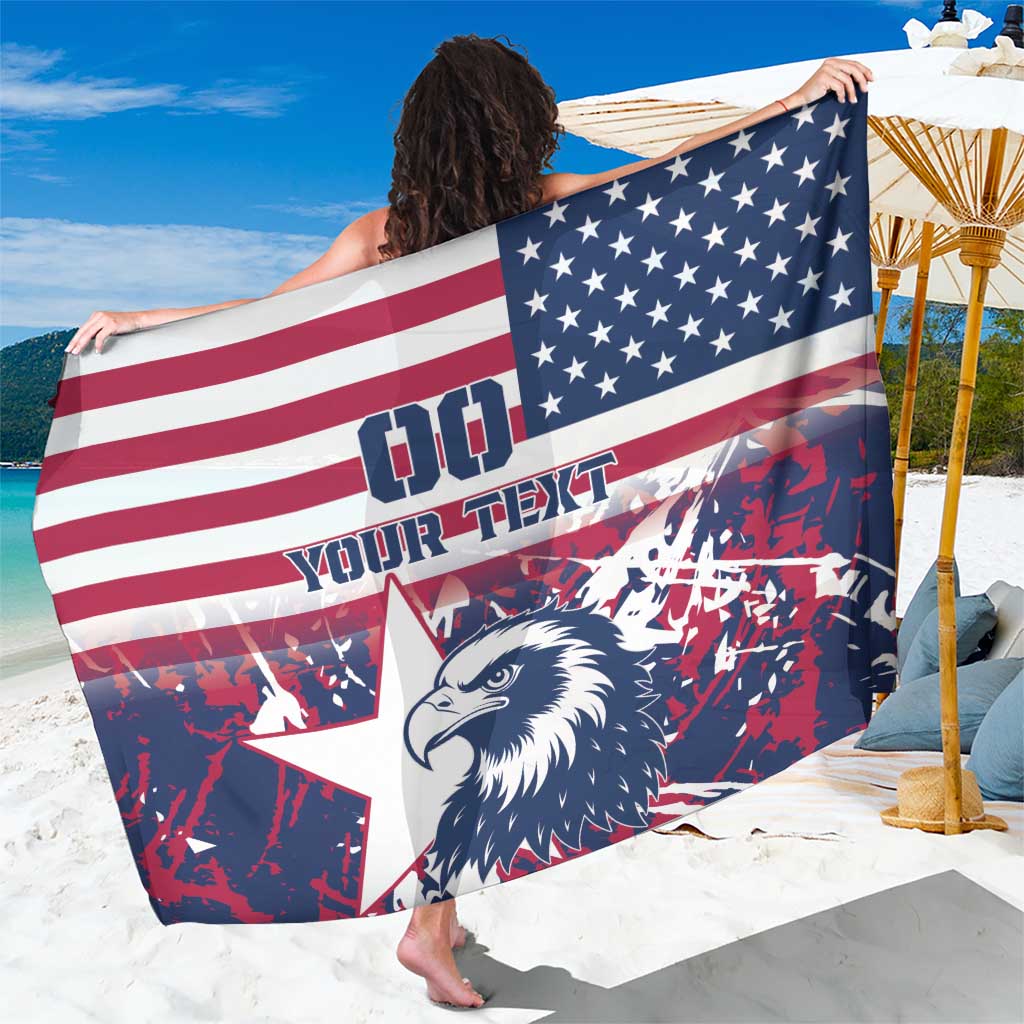 Custom USA Rugby Sarong Pacific Go Eagles 2024