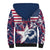 Custom USA Rugby Sherpa Hoodie Pacific Go Eagles 2024