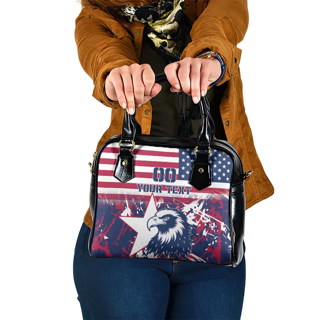 Custom USA Rugby Shoulder Handbag Pacific Go Eagles 2024