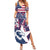 Custom USA Rugby Summer Maxi Dress Pacific Go Eagles 2024