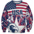 Custom USA Rugby Sweatshirt Pacific Go Eagles 2024 - Wonder Print Shop