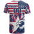 Custom USA Rugby T Shirt Pacific Go Eagles 2024