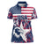 Custom USA Rugby Women Polo Shirt Pacific Go Eagles 2024