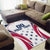 Custom USA Rugby Area Rug Simple Style - Wonder Print Shop