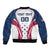 Custom USA Rugby Bomber Jacket Simple Style - Wonder Print Shop