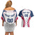 Custom USA Rugby Couples Matching Off Shoulder Short Dress and Hawaiian Shirt Simple Style - Wonder Print Shop