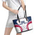 Custom USA Rugby Leather Tote Bag Simple Style