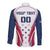 Custom USA Rugby Long Sleeve Button Shirt Simple Style - Wonder Print Shop