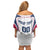 Custom USA Rugby Off Shoulder Short Dress Simple Style - Wonder Print Shop