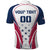 Custom USA Rugby Polo Shirt Simple Style - Wonder Print Shop