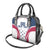 Custom USA Rugby Shoulder Handbag Simple Style