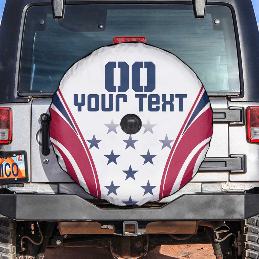 Custom USA Rugby Spare Tire Cover Simple Style - Wonder Print Shop