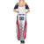 Custom USA Rugby Summer Maxi Dress Simple Style