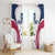 Custom USA Rugby Window Curtain Simple Style - Wonder Print Shop