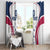 Custom USA Rugby Window Curtain Simple Style - Wonder Print Shop