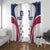 Custom USA Rugby Window Curtain Simple Style - Wonder Print Shop