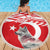 Personalized Gray Wolf Turkey Beach Blanket Turkish Mountain - Wonder Print Shop