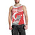 Personalized Gray Wolf Turkey Men Tank Top Turkish Mountain - Wonder Print Shop