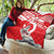 Personalized Gray Wolf Turkey Quilt Turkish Mountain - Wonder Print Shop