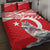 Personalized Gray Wolf Turkey Quilt Bed Set Turkish Mountain - Wonder Print Shop